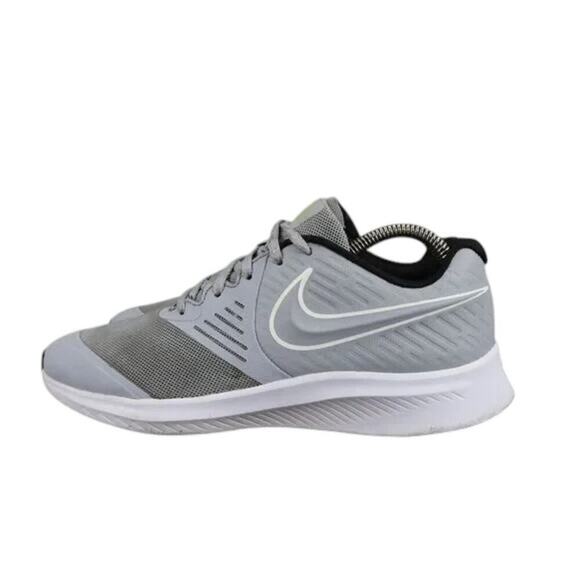 Nike Shoes Big Kids 6 Athletic Trainers Star Runner 2 Active Casual Grey White - Picture 3 of 13